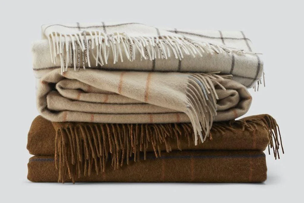 Pinstripe Plaid Throw - Image 3
