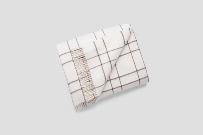 Pinstripe Plaid Throw - Image 5